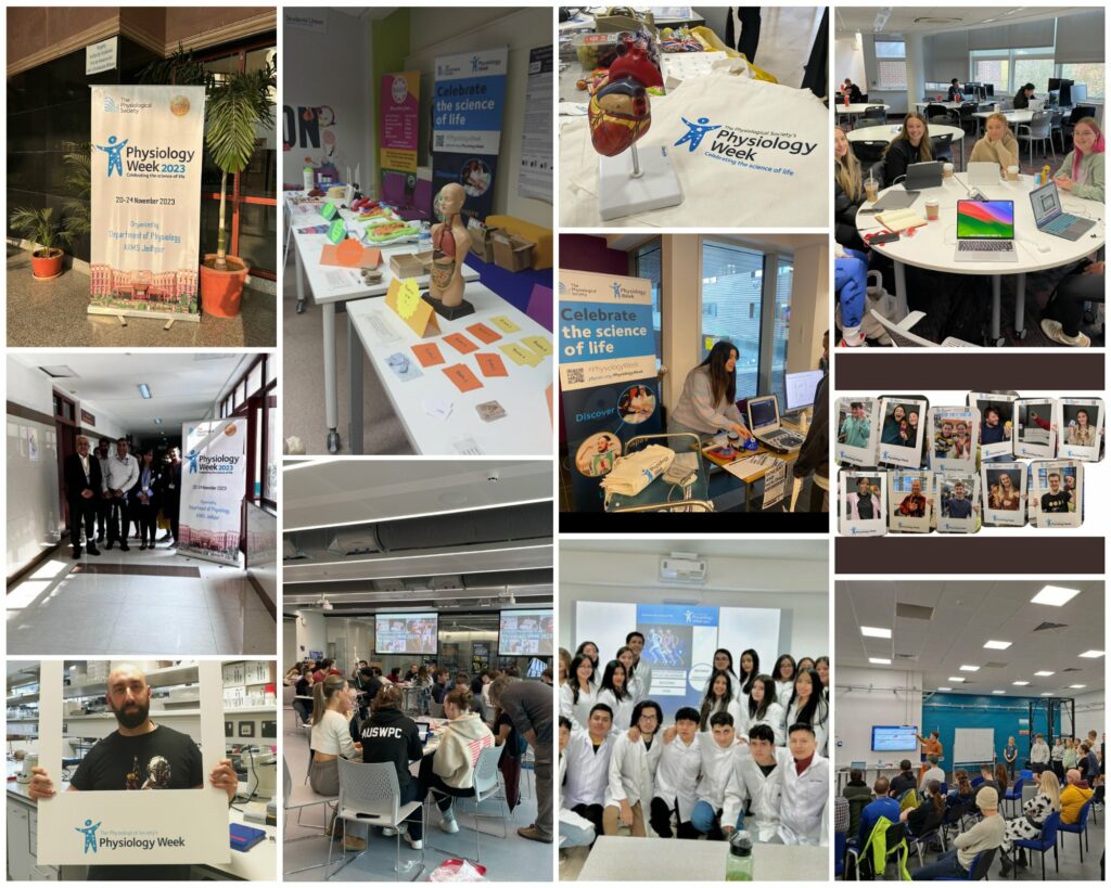 Highlights from the 70 events organised worldwide by physiologists for Physiology Week 2023