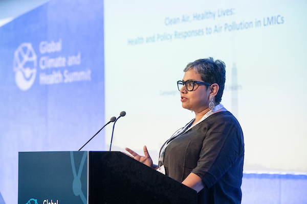 Shweta Narayan, Campaign Lead at the Global Climate and Health Alliance (GCHA), delivered the final plenary session ‘Clean Air, Healthy Lives’ at our 2025 Global Climate and Health Summit. She explains how investing in clean air would not only save lives but would also build the resilience and equity required for a healthier and more just future. Read the blog.