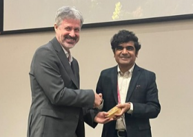 Dr Srikanth Ramaswamay awarded the 2026 R Jean Banister Prize Lecture. Srikanth delivered his lecture ‘Neuromodulatory circuits as computational primitives for brains and machines’ at ‘Celebrating Physiology in Ireland’.